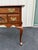 Brown 1980s Harden Queen Anne Style New England Cherry Lowboy Chest of Drawers For Sale - Image 8 of 12
