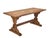 New special order item. Not vintage. Inspired by the sturdy, communal tables common in ancient monasteries, the Reclaimed...