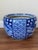 Ceramic Mid 20th Century Large Blue and White Porcelain Mount Fuji Planter For Sale - Image 7 of 11