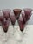 Circa 1990's Pottery Barn Amethyst Champagne Flutes, Set of Nine For Sale - Image 12 of 12