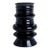 1980s Sergio Asti Black Ceramic Vase For Sale