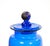Mid-20th Century Italian Gilt and Hand-Painted Cobalt Blue Glass Apothecary Jars For Sale - Image 10 of 18