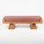 Bench with Pyramid Legs and Brick Bouclé Fabric from Artigianato Italiano, 2000s, Set of 2 For Sale - Image 9 of 9
