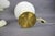 1970s Table Lamps in Opaline Glass and Brass from Napako, Czechoslovakia, 1970s, Set of 2 For Sale - Image 5 of 9
