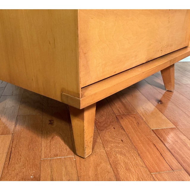 Mid-Century Modern Two Drawer Chest/Nightstand by Birchcraft Baumritter, Circa 1960s For Sale - Image 9 of 12