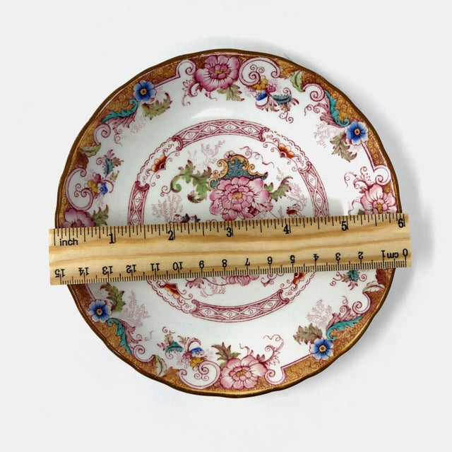 Antique Cauldon England Tea Cups and Saucers Set- 10 Pieces For Sale - Image 10 of 10