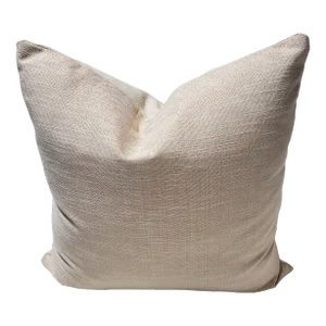 Rebecca Atwood Metallic Gold Linen Pillow Cover