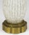 Murano Cordonato d'Oro Fluted Glass Table Lamp For Sale In Chicago - Image 6 of 6