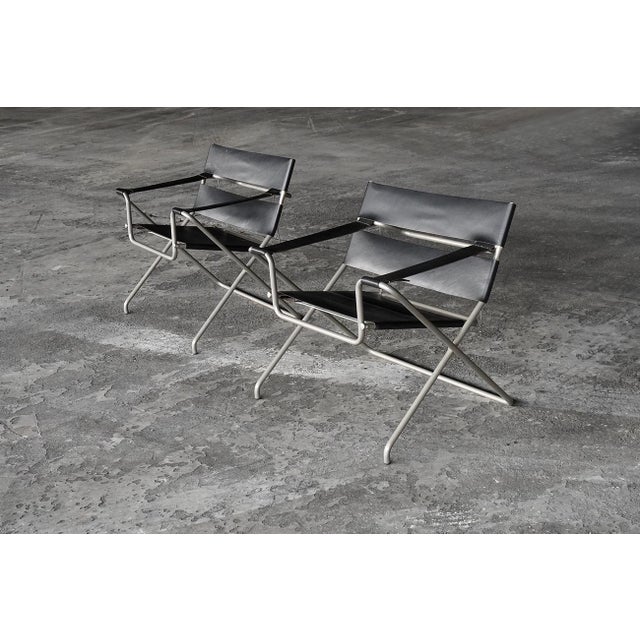 D4 Lounge Chairs by Marcel Breuer for Tecta, Germany, 1980s, Set of 2 For Sale - Image 9 of 9