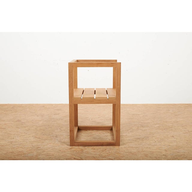 Outdoor Armchair in Oak by Peter Wigglesworth for Formatera AG, 1985 For Sale - Image 4 of 12