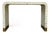 Modern Mother of Pearl Waterfall Console Table For Sale