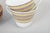 Rörstrand "Mandarin", set of four teacups with saucers. Decorative tableware designed in 1962 featuring the characteristic...