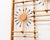 Vintage Rattan Screen with Sunburst, 1950s For Sale - Image 10 of 13