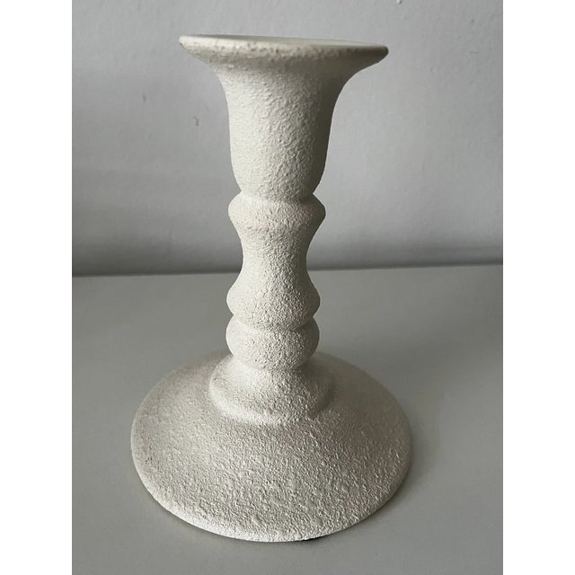 1990s Vintage Royal Haeger Pottery Taper Candle Holders-Set of 2 For Sale - Image 5 of 8