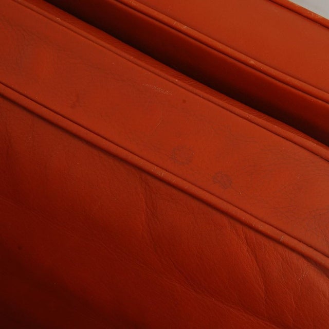 Three-Seater 2213 Sofa in Patinated Cognac Leather by Børge Mogensen, 1980s For Sale - Image 14 of 18