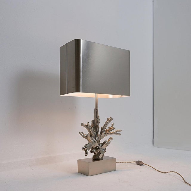 Corail Table Lamp from Maison Charles, 1970s For Sale - Image 3 of 16