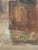 Antique Church Interior, Oil on Canvas, Signed For Sale - Image 5 of 8