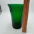 1960s Vintage Emerald Green Ribbed Flared Vase Napco 7.5" Made in Usa 1161 For Sale - Image 5 of 7