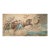 Circa 1875 French Toile Peinte Depicting the Triumph of Aurora, Length – 195 In. For Sale