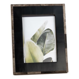Palm Desert Chiseled Horn Photo Frame, 5" x 7" For Sale