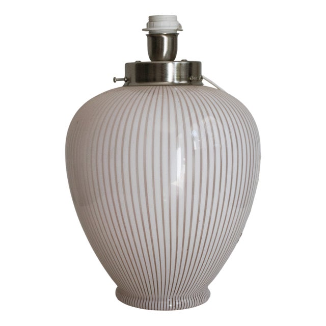 Murano Glass Table Lamp by Mariana Iskra, 1985 For Sale