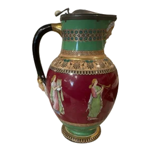 19th Century Pratt Ware Pitcher