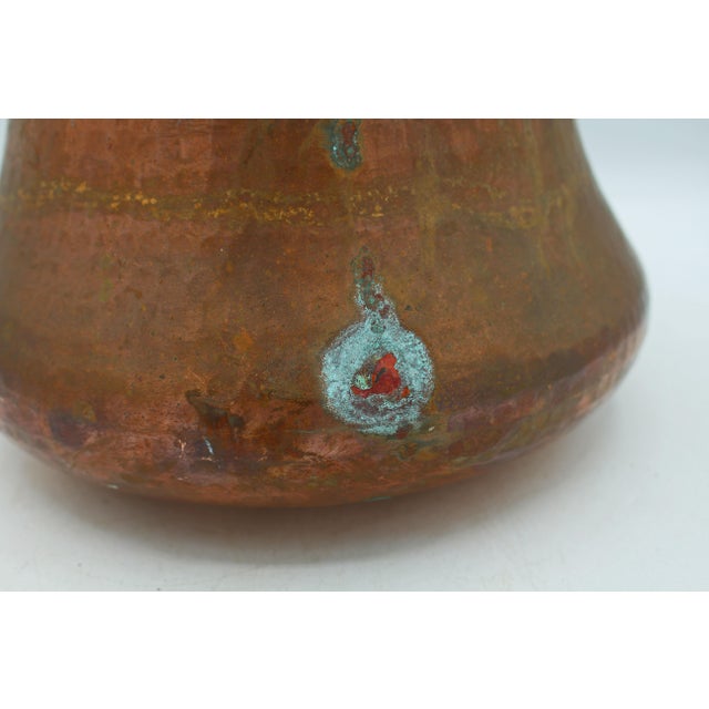 Early 20th Century Early 20th Century French Copper Pot With Iron Swing Handle For Sale - Image 5 of 7