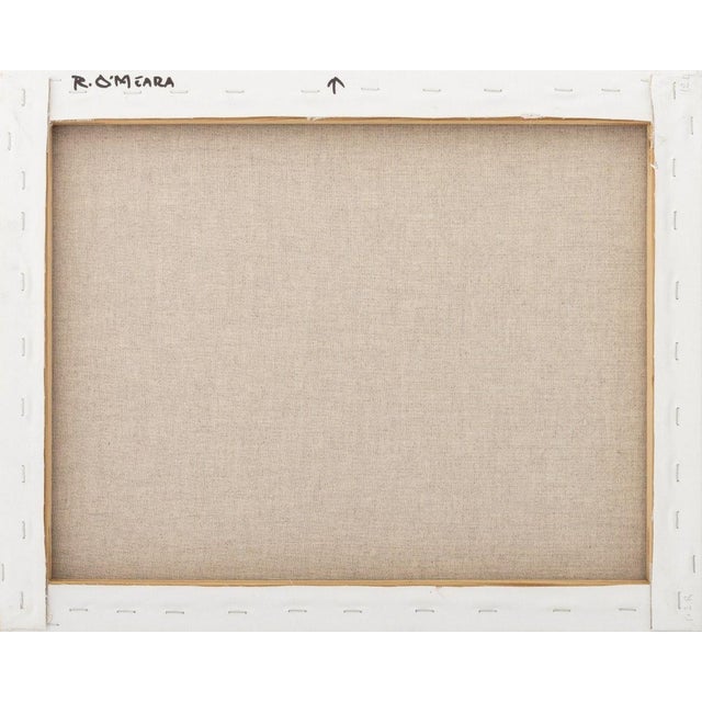 Textile Robert O'Meara Abstract Composition Triptych Oil For Sale - Image 7 of 11