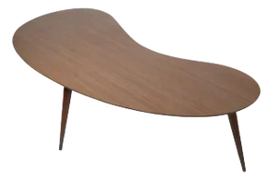 Mid Century Boomerang Amoeba Freeform Coffee Table C. 1950/60's