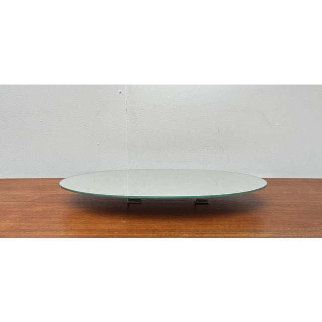 Mid-Century Modern Replacement Mirrorglass Spare Part for Illuminated Mirror by Ernest Igl for Hillebrand Lighting For Sale - Image 6 of 13