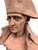 Napoleon Bonaparte Cast Stone Bust with Terracotta Finish Garden Ornament For Sale - Image 3 of 18