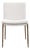 Ascend Textured White Dining Chair For Sale