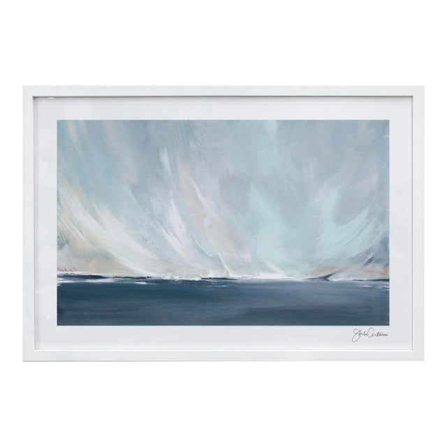 Afternoon Musings by Julia Contacessi in White Frame, Large For Sale