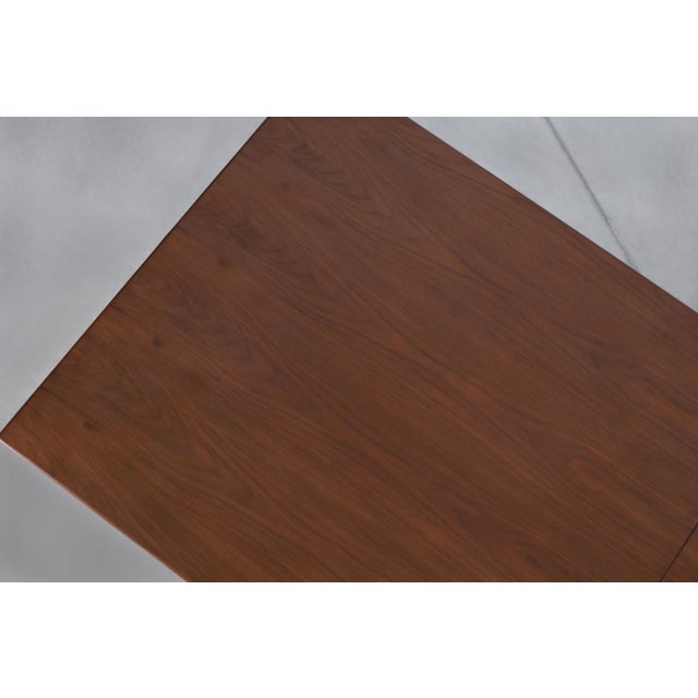 Mid-Century Walnut Extendable Dining Table by Edward J. Wormley for Dunbar For Sale - Image 14 of 17
