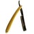 Rare nude Art Nouveau celluloid handle Straight Razor. This is a great antique straight razor with a detailed Art Nouveau...