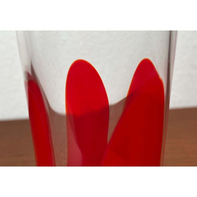 Mid-Century Modern Danish Carnival Series Vase by Christel Holmgren Exner for Holmegaard, 1970s For Sale - Image 15 of 18