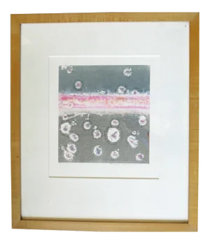 Maggie Hazell-Rosen Abstract Expressionist Monotype Print