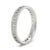 Tiffany & Co. 18ct White Gold T True Narrow Pavé Diamond Ring 0.23ct 3.73g For Sale - Image 6 of 9