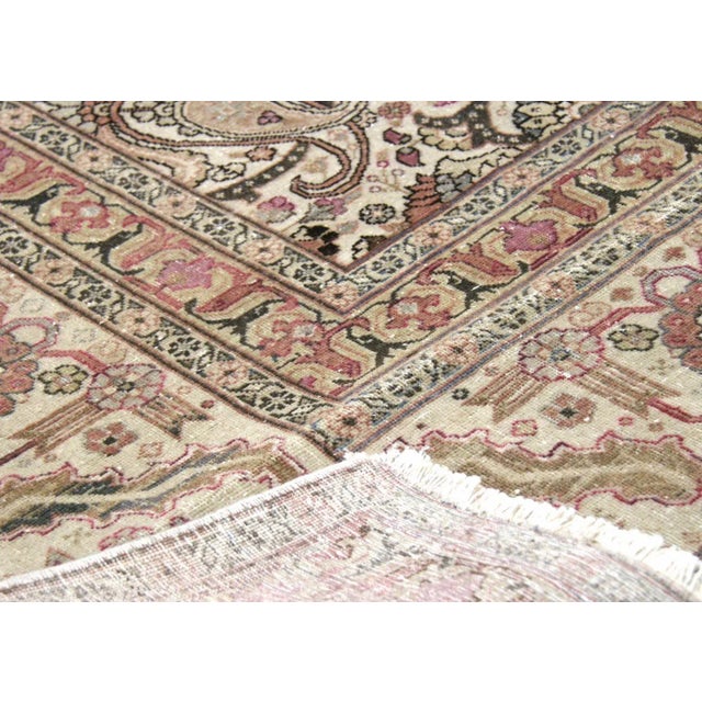 1940s Persian Tabriz Rug For Sale - Image 4 of 6