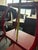 Metal Vintage Chinoiserie Red Metal Etagere For Sale - Image 7 of 12