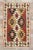 Brick Red Vintage Persian Shiraz Kilim Rug - 03'00 X 04'07 For Sale - Image 8 of 9