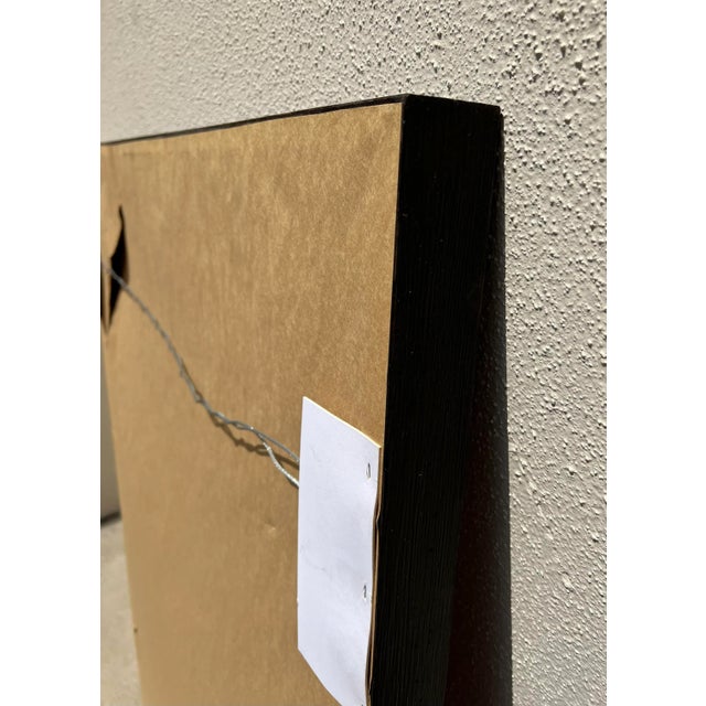 Late 20th Century Vintage Fauvist Portrait Painting of a Nude Woman, Framed For Sale - Image 12 of 13