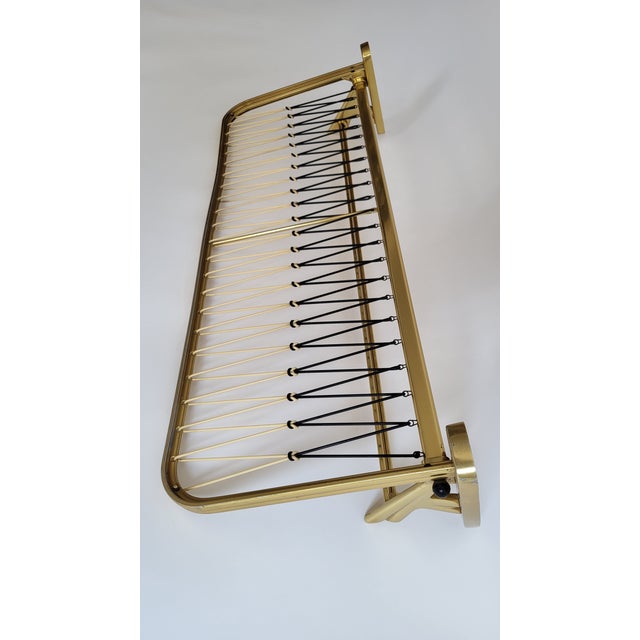 Mid-Century Modern Wall-Mounted Shelf, 1950s For Sale - Image 10 of 11