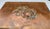 Art Deco copper casket/box, dimensions: width 21.2 cm, depth 15.2 cm, height 7 cm.