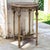 French Louis XVI Stripped Marble Top Occasional Table presents an exceptionally graceful interpretation of the...
