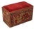 Rug & Kilim’s Persian Tribal Storage Chest With Colorful Geometric Patterns For Sale