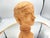 Sculpture head signed Torill, terracotta, 1970s, dimensions height 18.5 cm, width 13.5 cm, depth 14.5 cm.