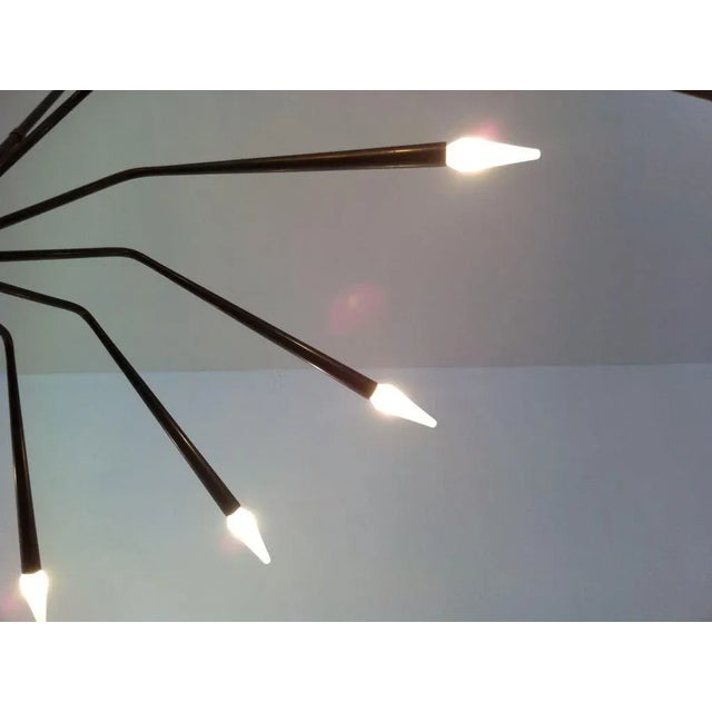 Lumi Oscar Torlasco Futurist Chandelier For Sale - Image 4 of 11