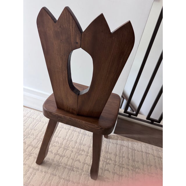 Olavi Hanninen Brutalist "King" Chair in the Style of Olavi Hanninen - Up to 2 Available For Sale - Image 4 of 12