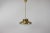 Made in czechoslovakia. Made of milk glass, brass. 1x60w,e27 or e26 bulb. With aged patina. Re-polished. Good original...